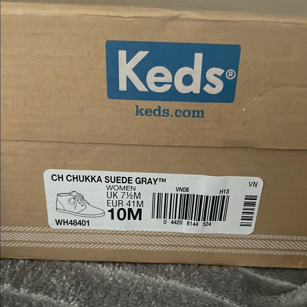 Keds Women's Chukka Suede Shoes - Gray
